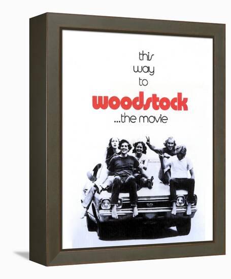 Woodstock (1970)-null-Framed Stretched Canvas