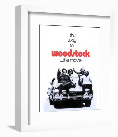 Woodstock (1970)-null-Framed Photo