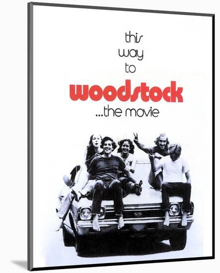 Woodstock (1970)-null-Mounted Photo