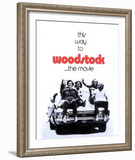 Woodstock (1970)-null-Framed Photo