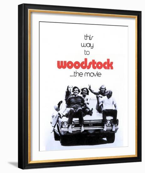 Woodstock (1970)-null-Framed Photo