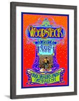 Woodstock 45th Anniversary-Bob Masse-Framed Art Print