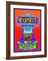 Woodstock 45th Anniversary-Bob Masse-Framed Art Print