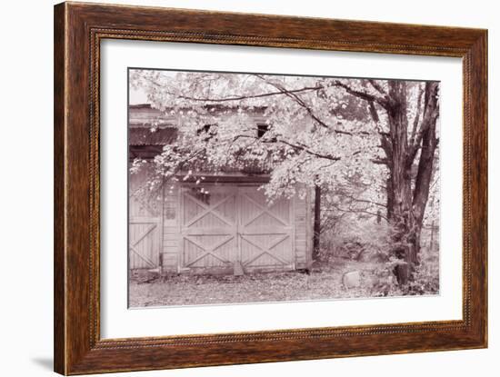 Woodstock Barn-Vincent James-Framed Photographic Print