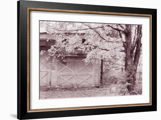 Woodstock Barn-Vincent James-Framed Photographic Print