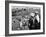 Woodstock, Farmer Max Yasgur Looks On As His Grounds Are Used For Woodstock Festival, 1970-null-Framed Photo