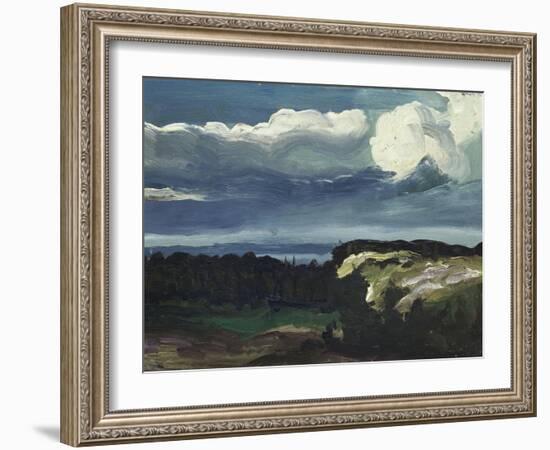 Woodstock Landscape-George Wesley Bellows-Framed Giclee Print