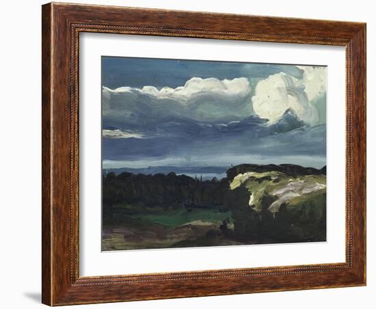 Woodstock Landscape-George Wesley Bellows-Framed Giclee Print