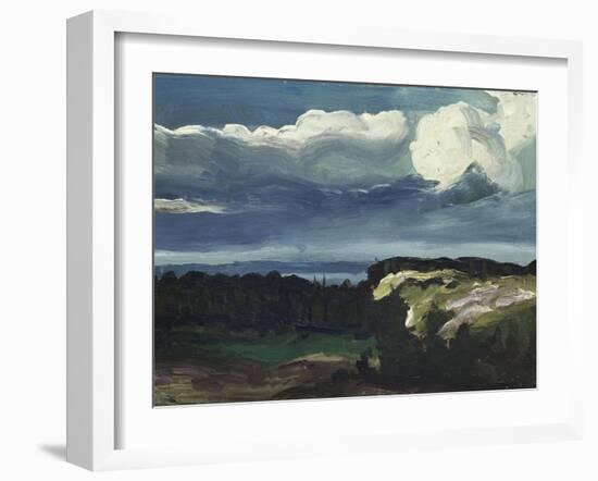 Woodstock Landscape-George Wesley Bellows-Framed Giclee Print