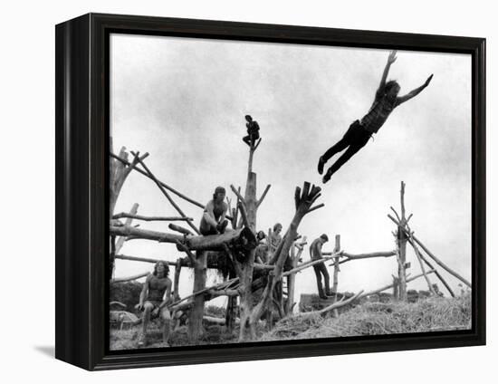 Woodstock, New York, c.1969-null-Framed Premier Image Canvas