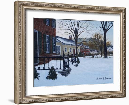 Woodstock Village-Bruce Dumas-Framed Giclee Print