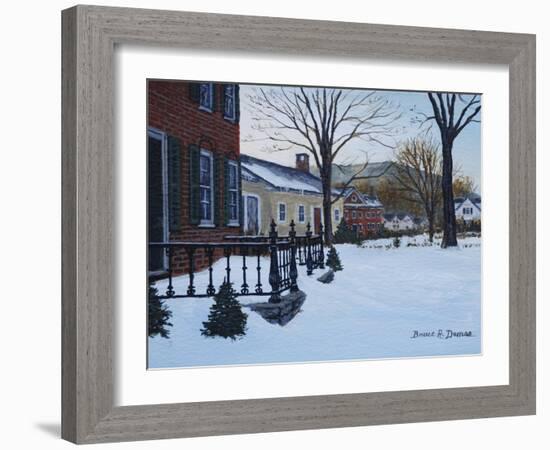 Woodstock Village-Bruce Dumas-Framed Giclee Print