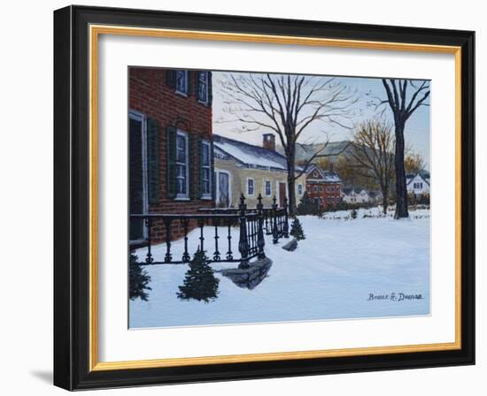 Woodstock Village-Bruce Dumas-Framed Giclee Print