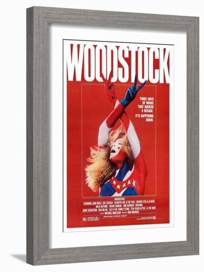 Woodstock-null-Framed Art Print