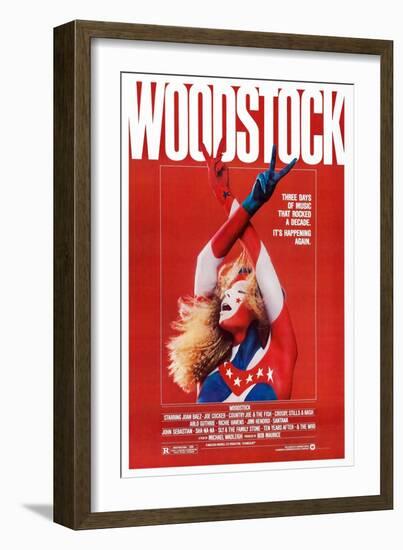 Woodstock-null-Framed Art Print