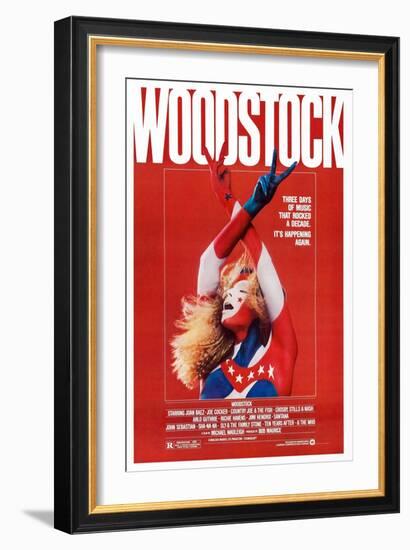 Woodstock-null-Framed Art Print