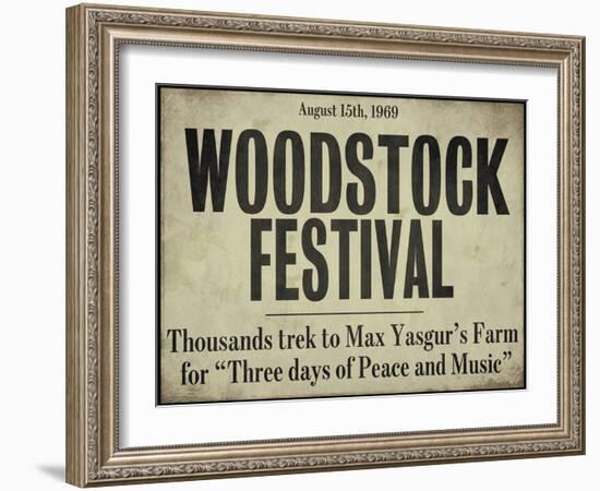 Woodstock-null-Framed Giclee Print