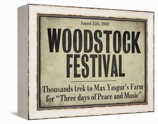 Woodstock-null-Framed Premier Image Canvas