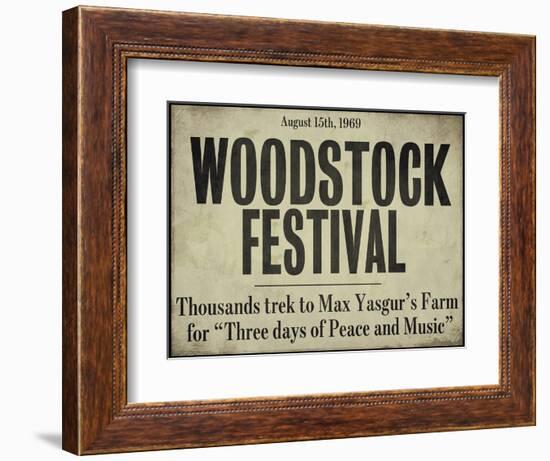 Woodstock-null-Framed Giclee Print