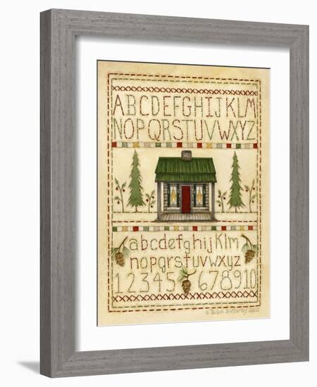 Woodsy Sampler-Robin Betterley-Framed Giclee Print