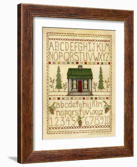 Woodsy Sampler-Robin Betterley-Framed Giclee Print