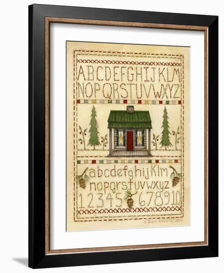 Woodsy Sampler-Robin Betterley-Framed Giclee Print