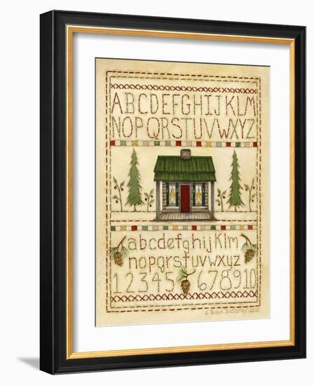 Woodsy Sampler-Robin Betterley-Framed Giclee Print