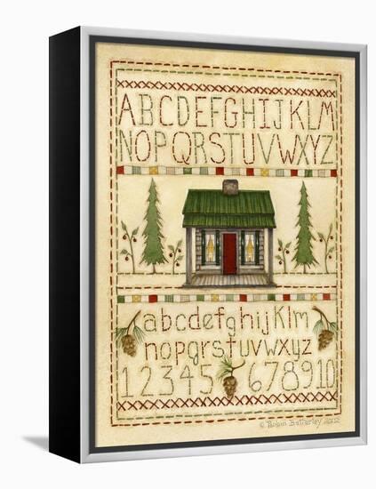 Woodsy Sampler-Robin Betterley-Framed Premier Image Canvas