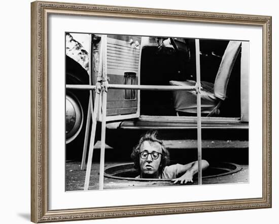 Woody Allen, Bananas, 1971-null-Framed Photographic Print