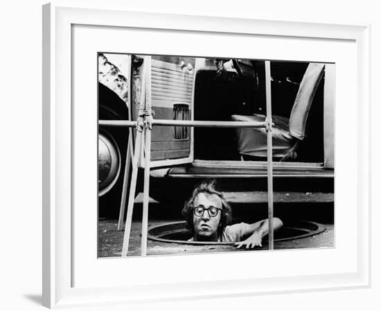 Woody Allen, Bananas, 1971-null-Framed Photographic Print