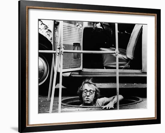 Woody Allen, Bananas, 1971-null-Framed Photographic Print