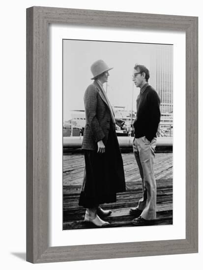 Woody Allen, Diane Keaton, Annie Hall, 1977-null-Framed Photographic Print