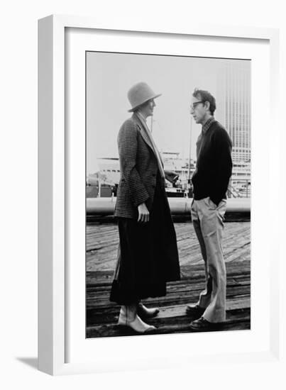 Woody Allen, Diane Keaton, Annie Hall, 1977-null-Framed Photographic Print