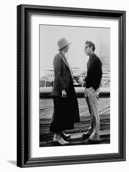 Woody Allen, Diane Keaton, Annie Hall, 1977-null-Framed Photographic Print