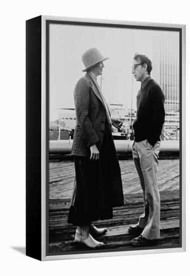 Woody Allen, Diane Keaton, Annie Hall, 1977-null-Framed Premier Image Canvas