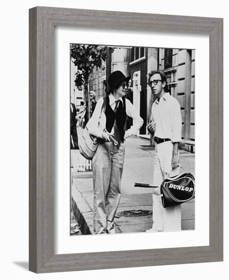 Woody Allen, Diane Keaton, Annie Hall, 1977-null-Framed Photographic Print