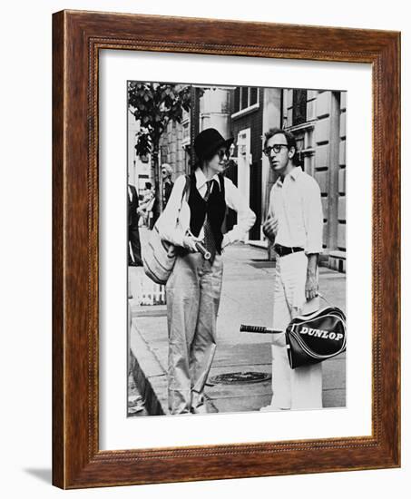 Woody Allen, Diane Keaton, Annie Hall, 1977-null-Framed Photographic Print