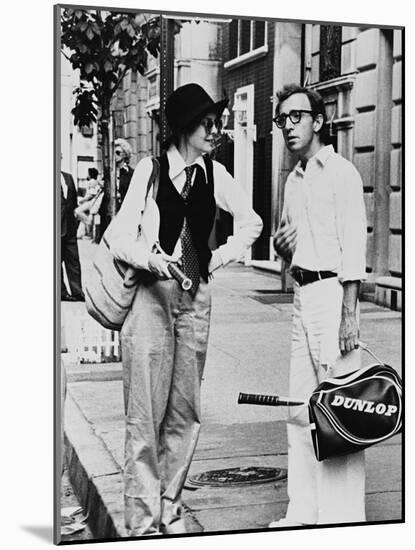 Woody Allen, Diane Keaton, Annie Hall, 1977-null-Mounted Photographic Print