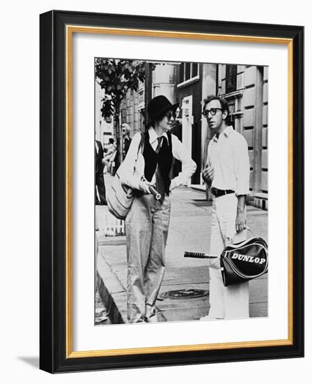 Woody Allen, Diane Keaton, Annie Hall, 1977-null-Framed Photographic Print