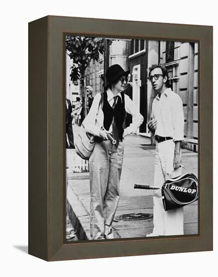 Woody Allen, Diane Keaton, Annie Hall, 1977-null-Framed Premier Image Canvas