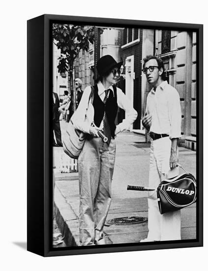 Woody Allen, Diane Keaton, Annie Hall, 1977-null-Framed Premier Image Canvas