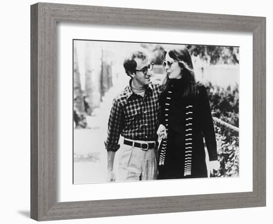 Woody Allen, Diane Keaton, Annie Hall, 1977-null-Framed Photographic Print