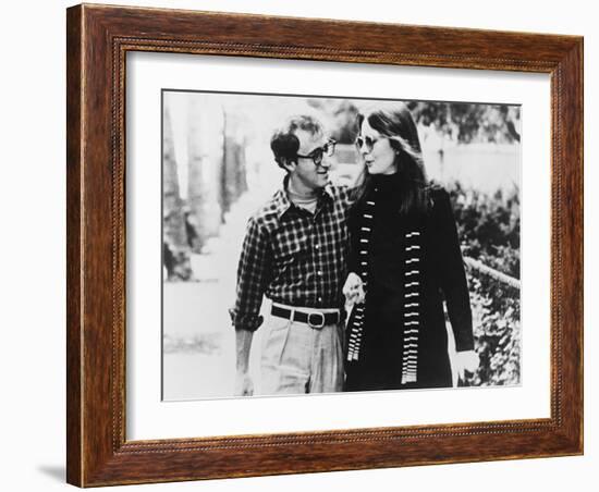 Woody Allen, Diane Keaton, Annie Hall, 1977-null-Framed Photographic Print