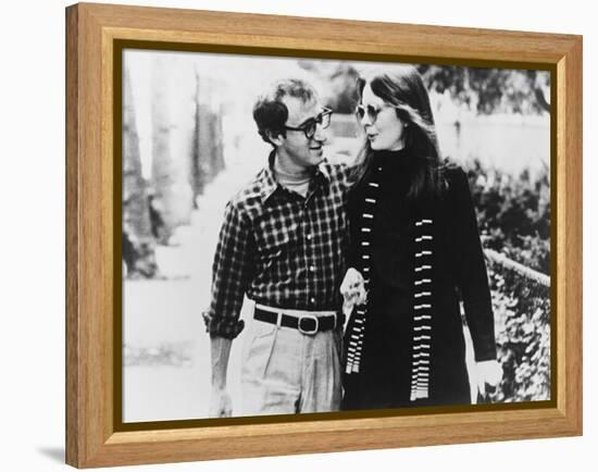 Woody Allen, Diane Keaton, Annie Hall, 1977-null-Framed Premier Image Canvas