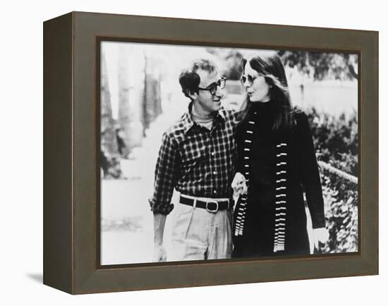 Woody Allen, Diane Keaton, Annie Hall, 1977-null-Framed Premier Image Canvas