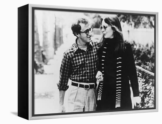 Woody Allen, Diane Keaton, Annie Hall, 1977-null-Framed Premier Image Canvas