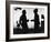 Woody Allen, Diane Keaton, Manhattan, 1979-null-Framed Photographic Print