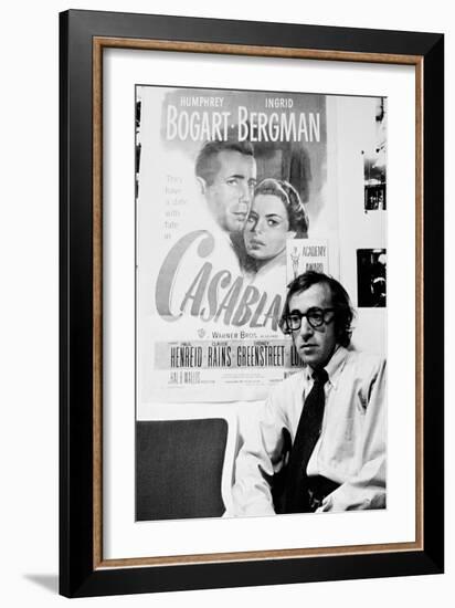 Woody Allen, Play it Again, Sam, 1972-null-Framed Photographic Print