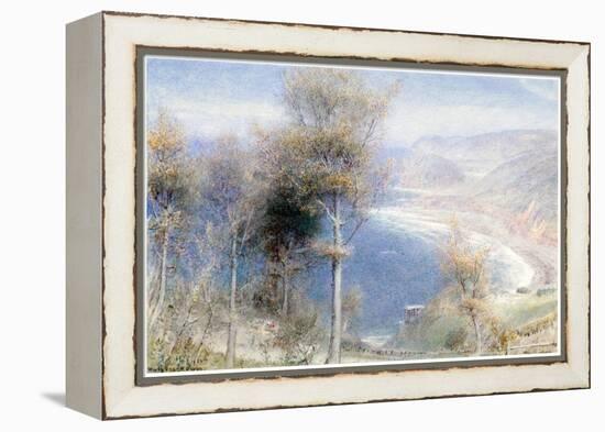 Woody Bay, Devon, 1905-Albert Goodwin-Framed Premier Image Canvas