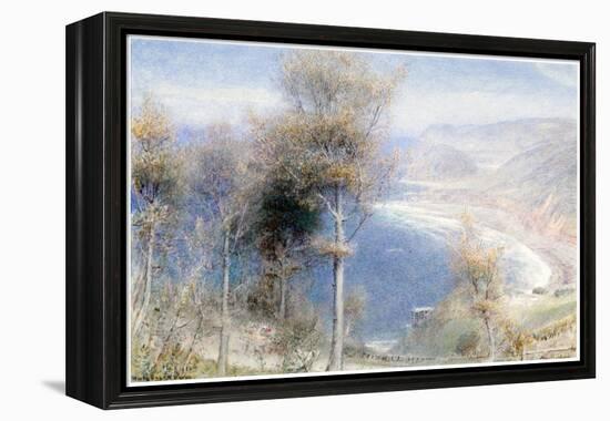 Woody Bay, Devon, 1905-Albert Goodwin-Framed Premier Image Canvas